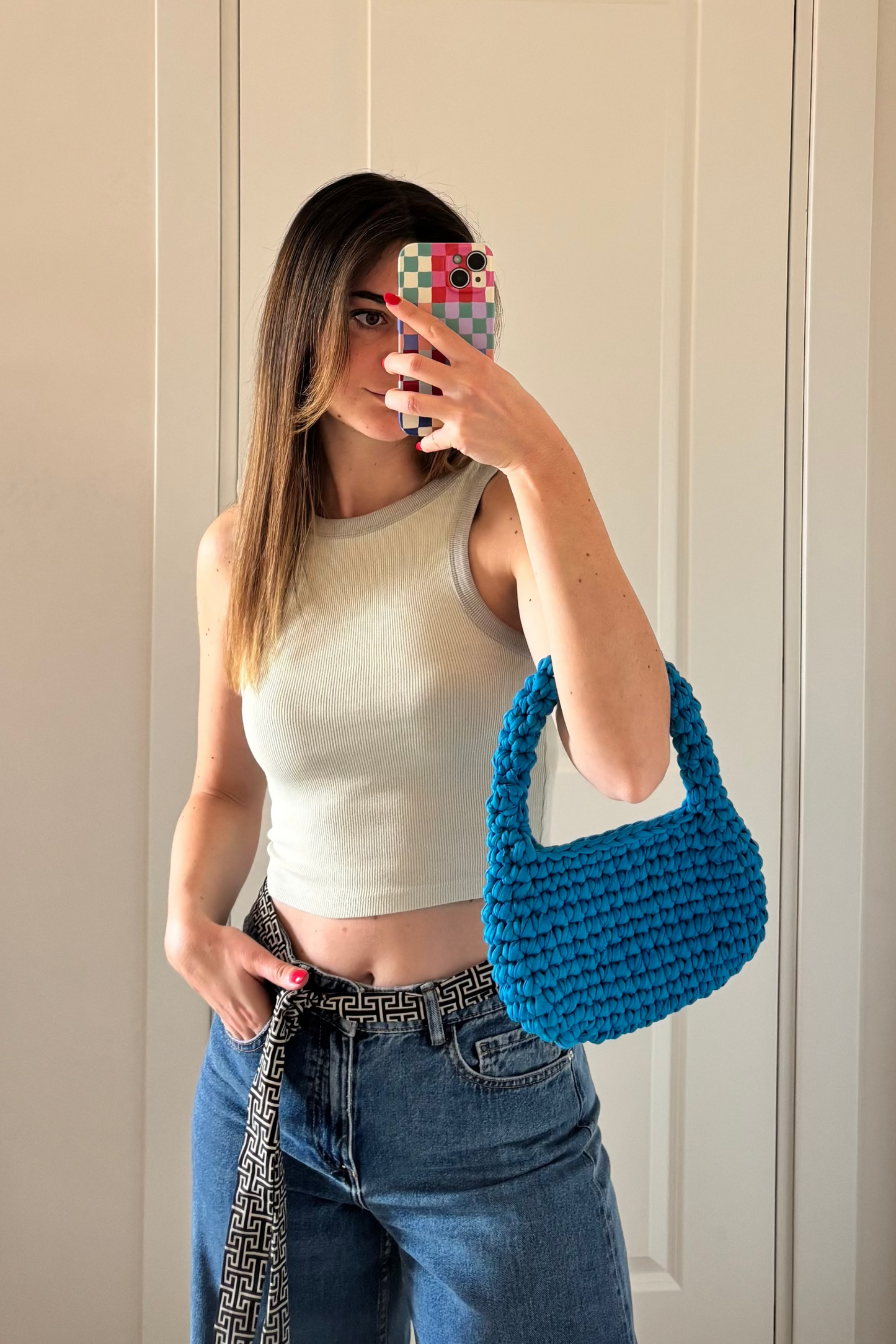 Hobo Bag all'uncinetto