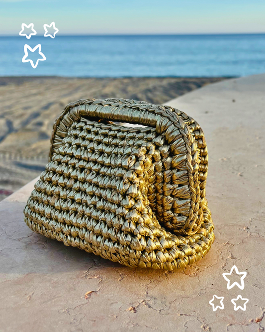 Clutch all'uncinetto